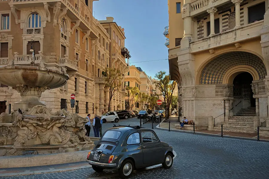 סיור בפיאט 500 וינטג'