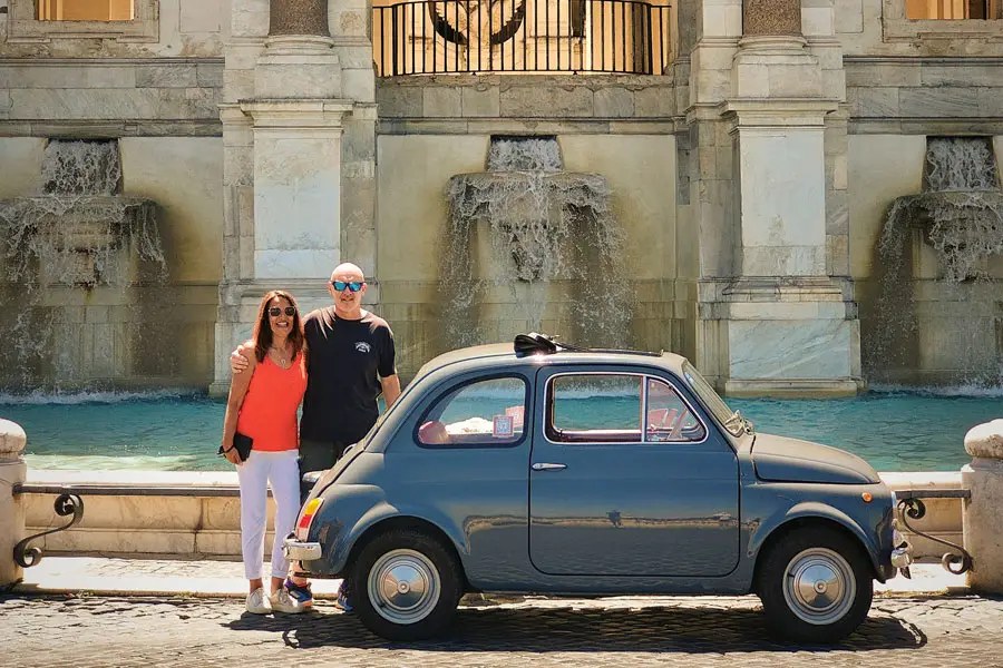 סיור בפיאט 500 וינטג'