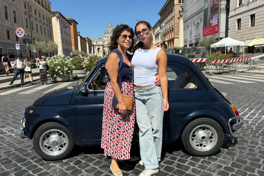 סיור ברכב אספנות פיאט 500 וינטג'