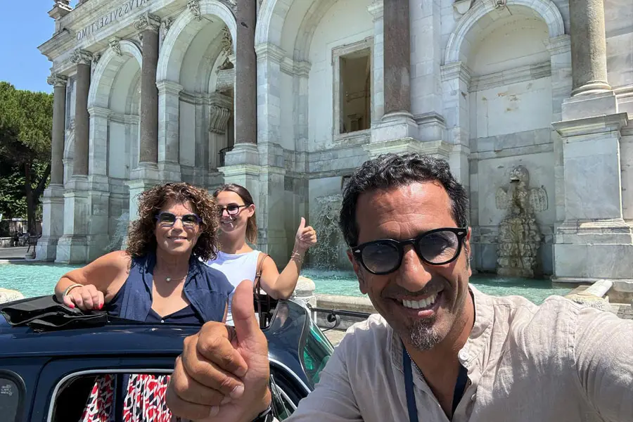 סיור ברכב אספנות פיאט 500 וינטג'